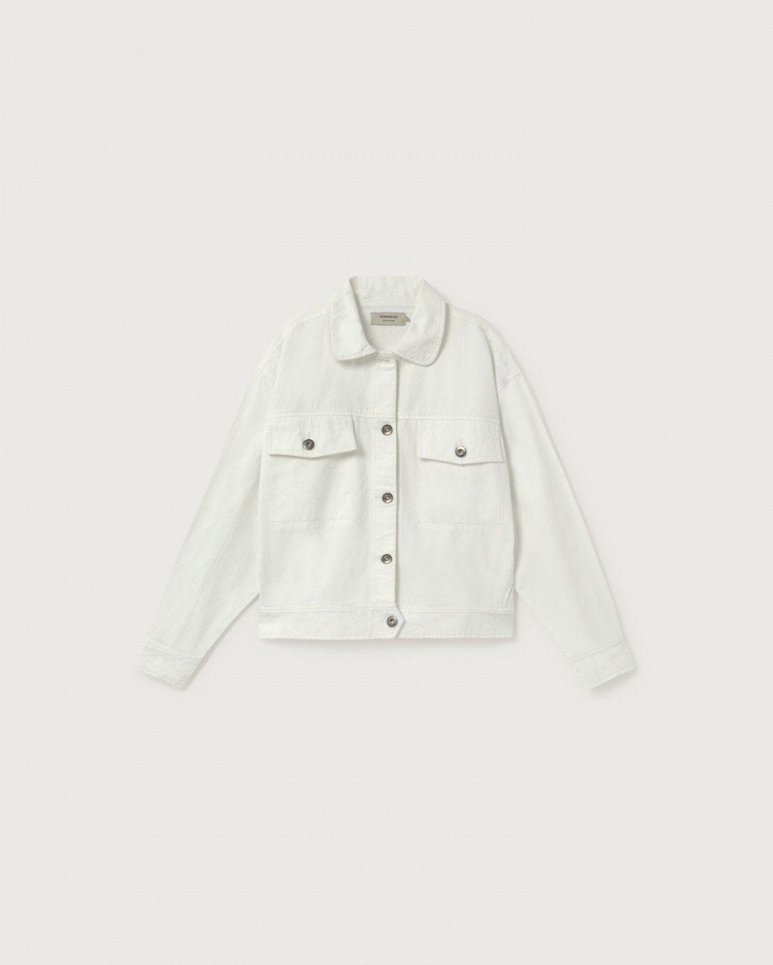 Thinking Mu Women - Jacket Turan- White-Vestes et Manteaux-WJK00038