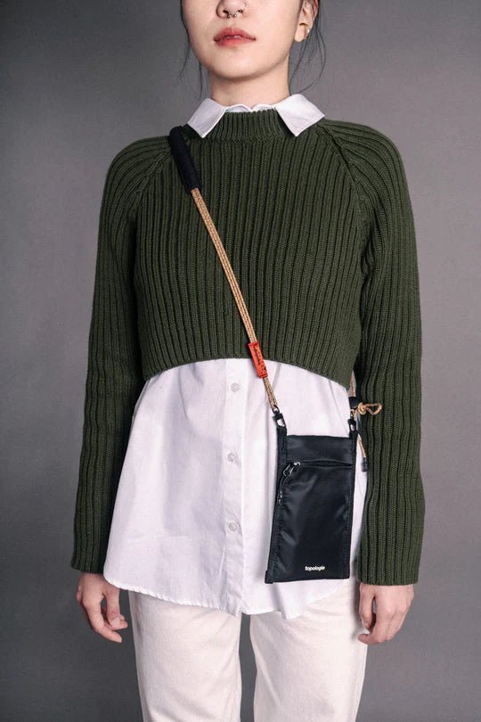 Topologie - Wares Bags - Phone Sleeve - Black Satin-Accessoires-TP-WBA-PSL-BLK-09