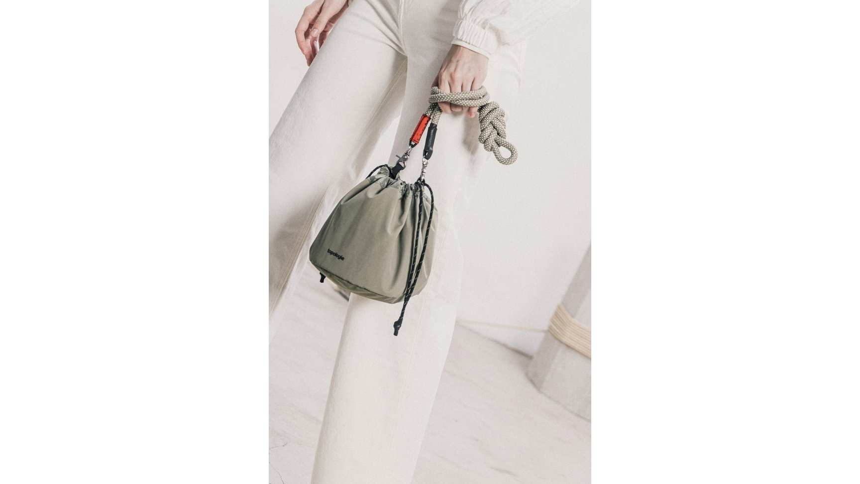 Topologie - Wares - Rope Strap - 10mm - Khaki Solid-Accessoires-TP-WST-R10B-KHS-00