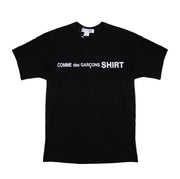 Comme des Garçons SHIRT - T-shirt logo CDG Shirt noir W28116-1-T-shirts-W28116-1
