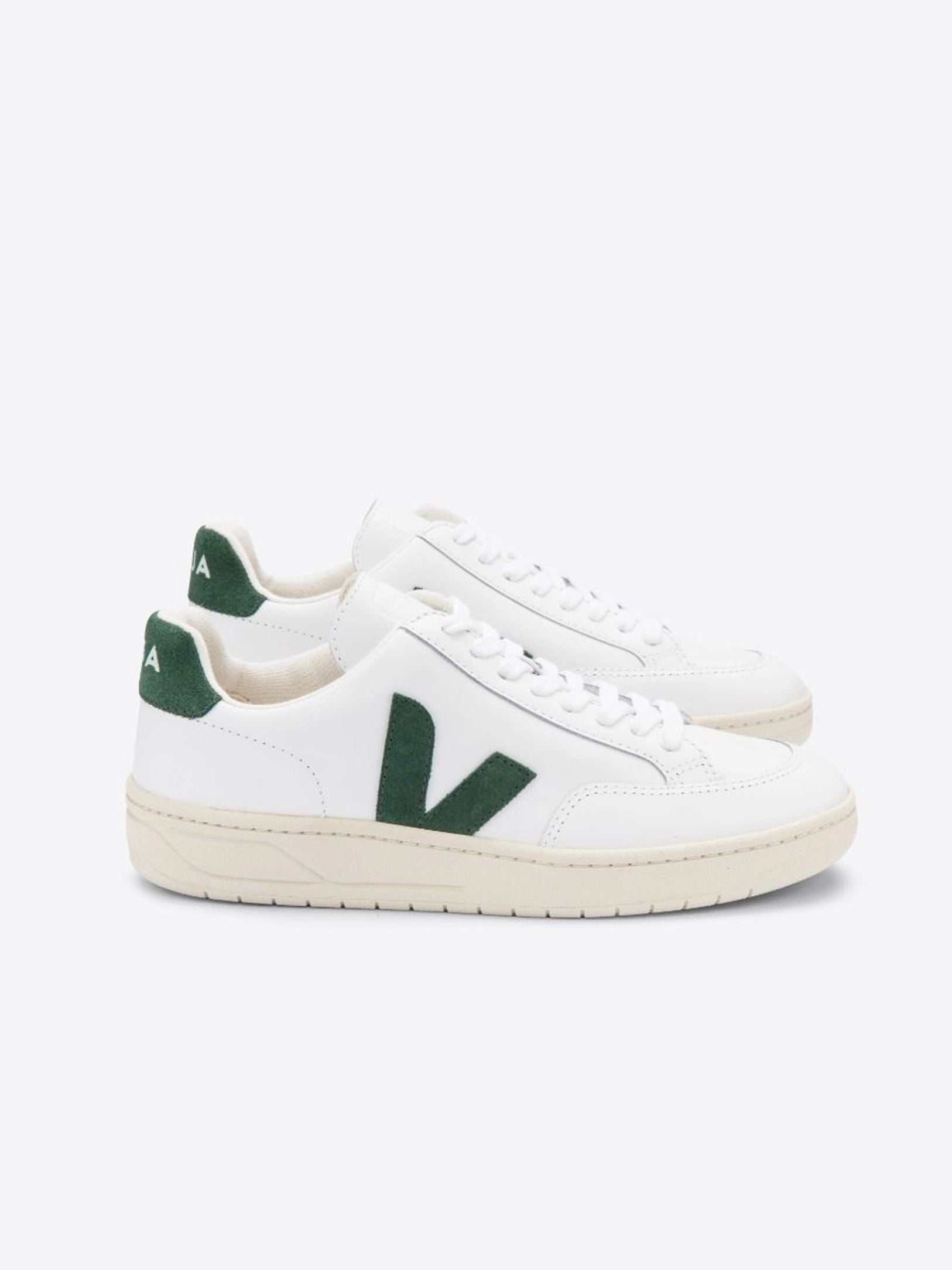 Veja - Basket V-12 Leather Extra-White Cyprus-Chaussures-XD0203104B