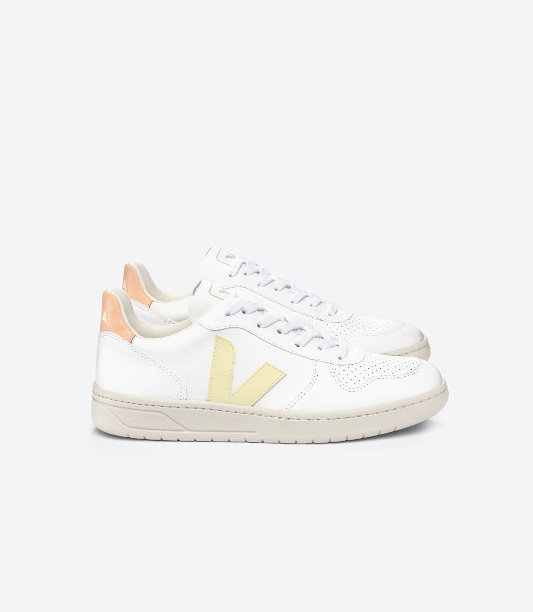 Veja - Sneakers V-10 CWL Vegan Sun Peach - NOUVEAUTE-Chaussures-VX0703103A