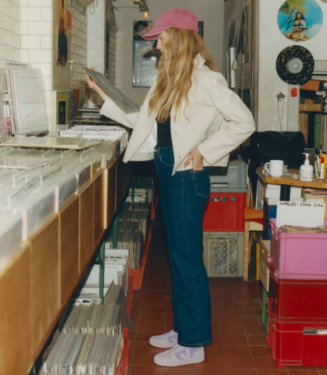 Veja - V-10 Suede Multico Lavande-Chaussures-VX03028985A