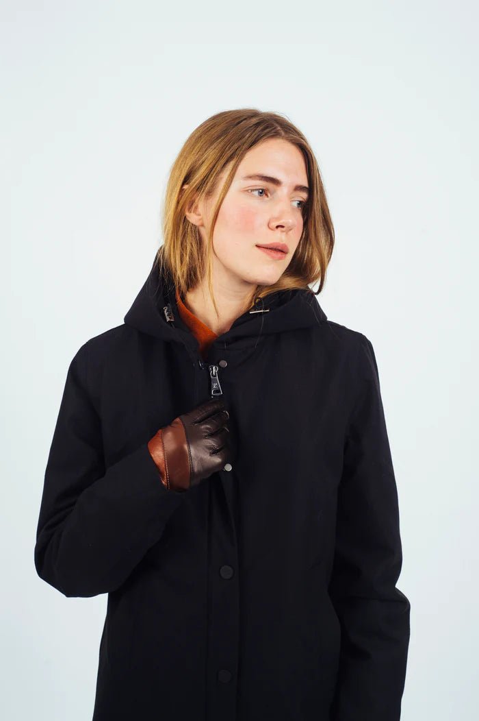 Welter Shelter - Coat - Not So Long Tube Spoiler - Black-Vestes et Manteaux-NSLT_NIN_SPIN_22