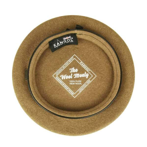 Kangol - Wool Monty Beret Wood - Original Military UNISEXE-Accessoires-0248HT