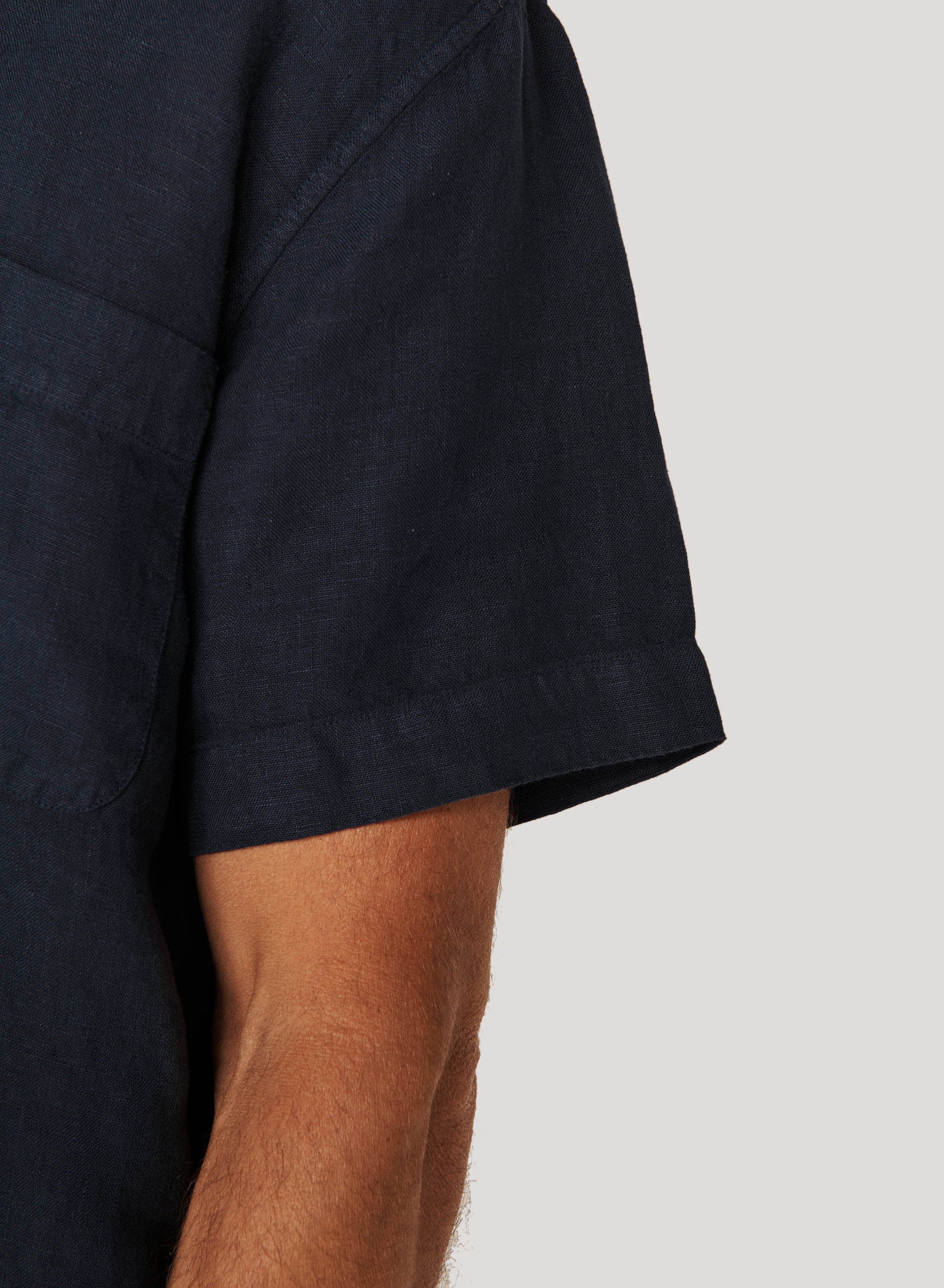 YMC - Malick Shirt - Navy-Chemise-P2WAV