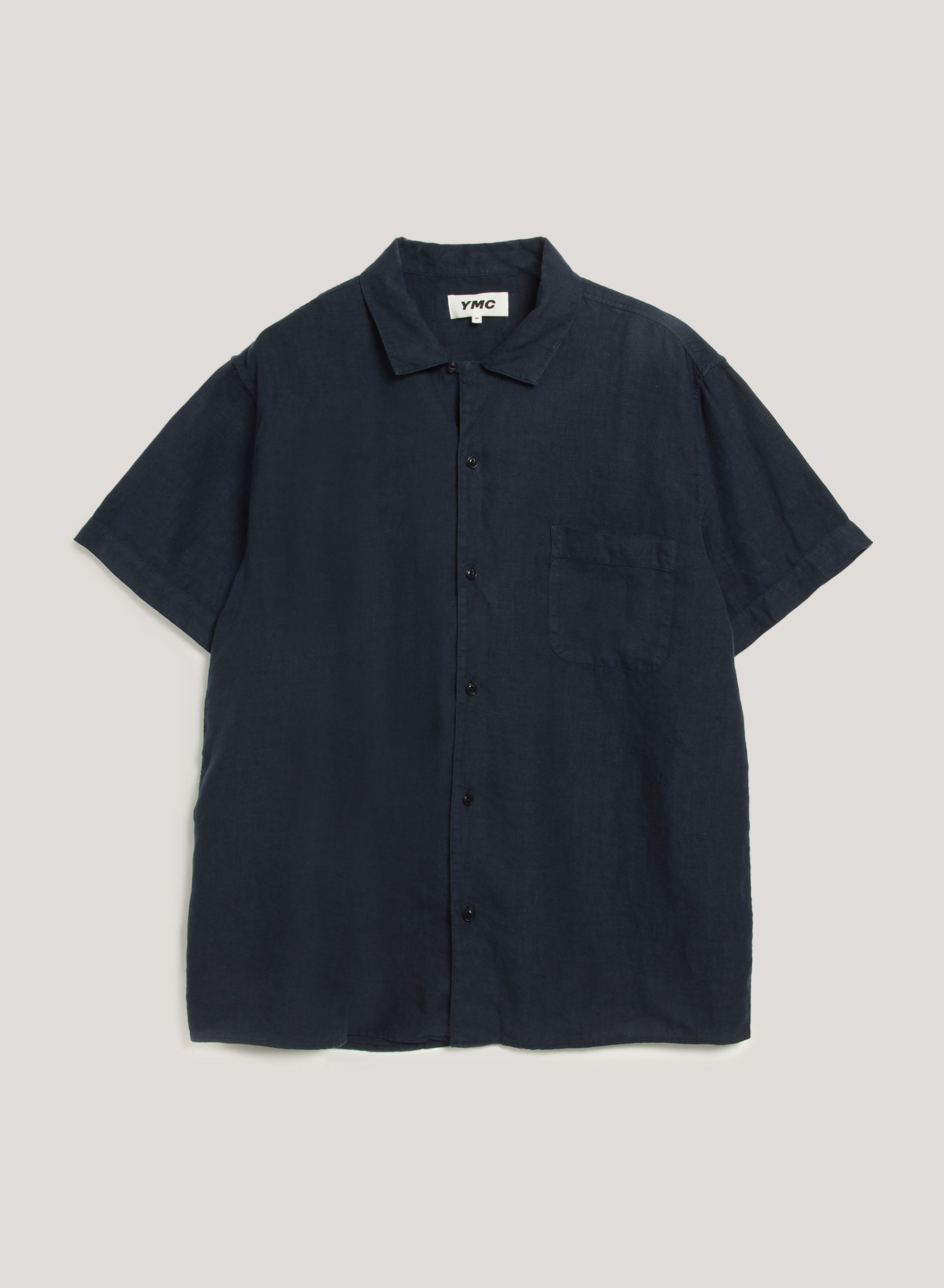 YMC - Malick Shirt - Navy-Chemise-P2WAV