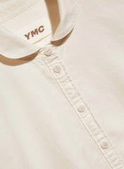 YMC - Marianne Long Sleeve Shirt - White-Chemises-Q2AZB