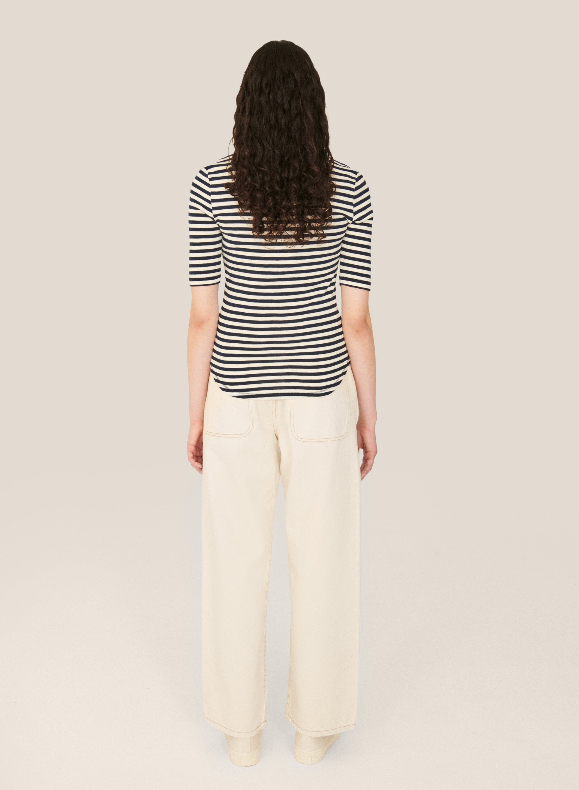 YMC - Earth Silver Jean - Ecru-Jean-Q4AZI