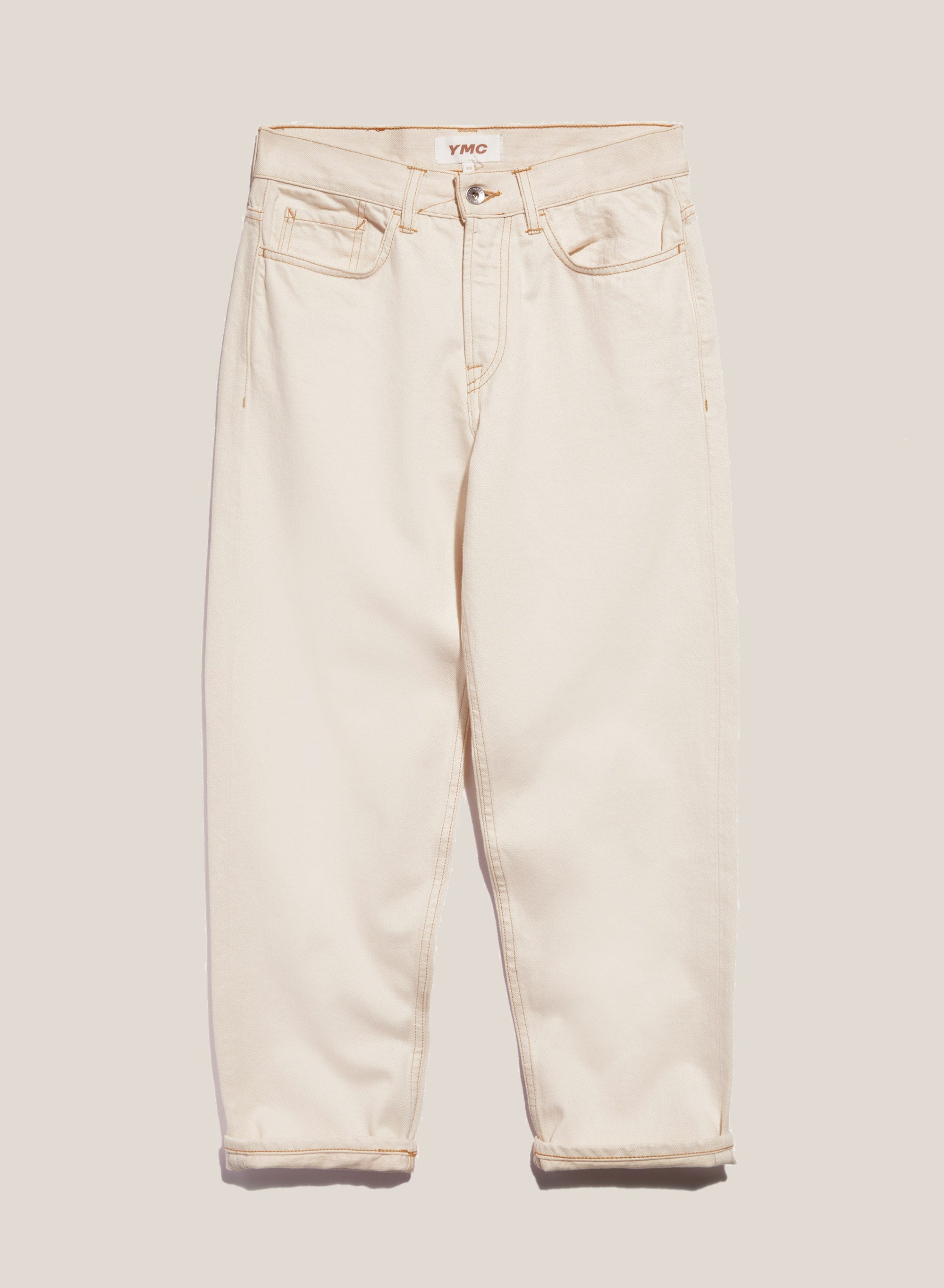 YMC - Earth Tearaway Selvedge Denim Jean - Ecru-Jean-P4AZB