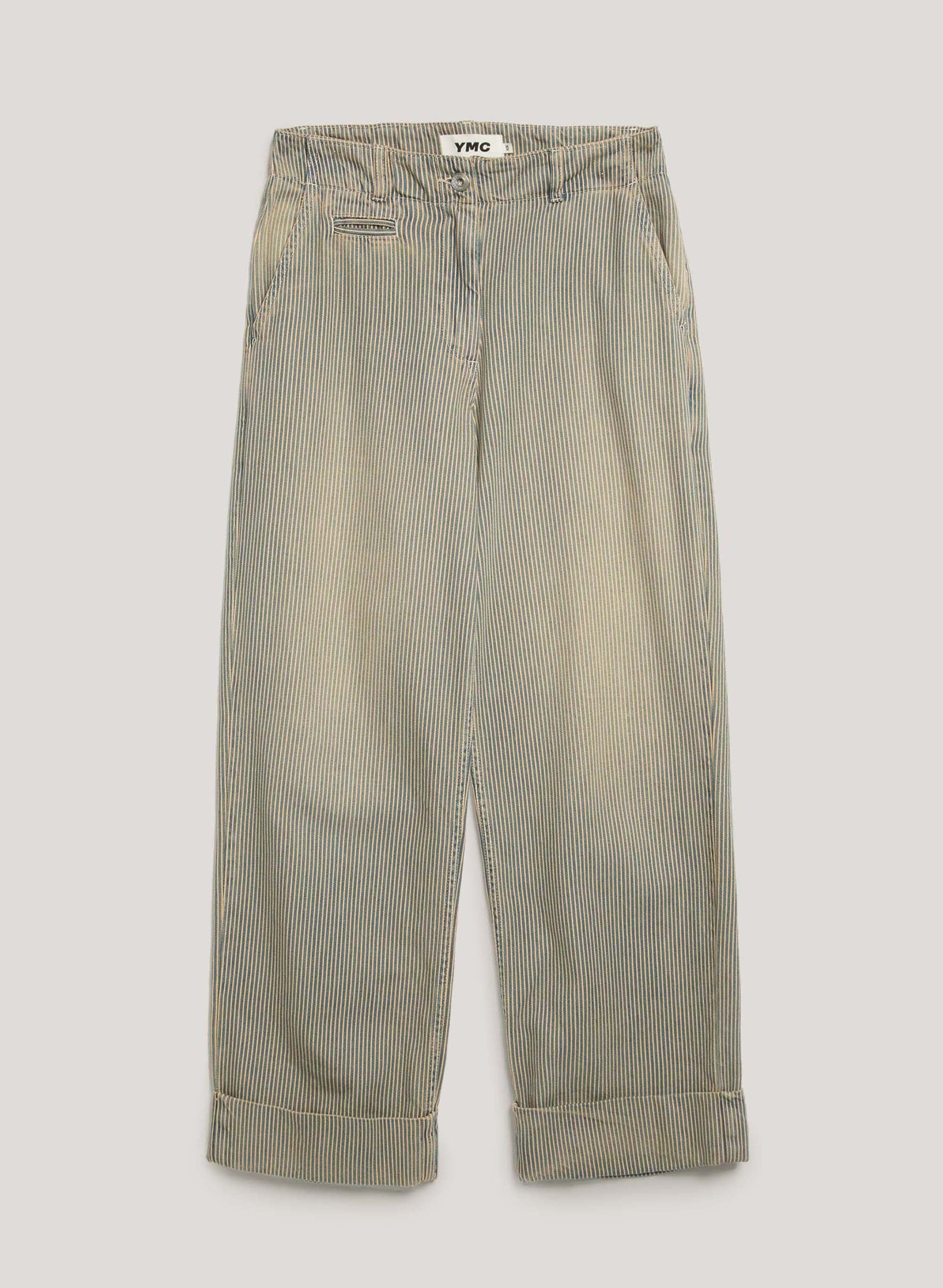 YMC - Sailor Trouser - Blue Multi-Jean-Q4WAC