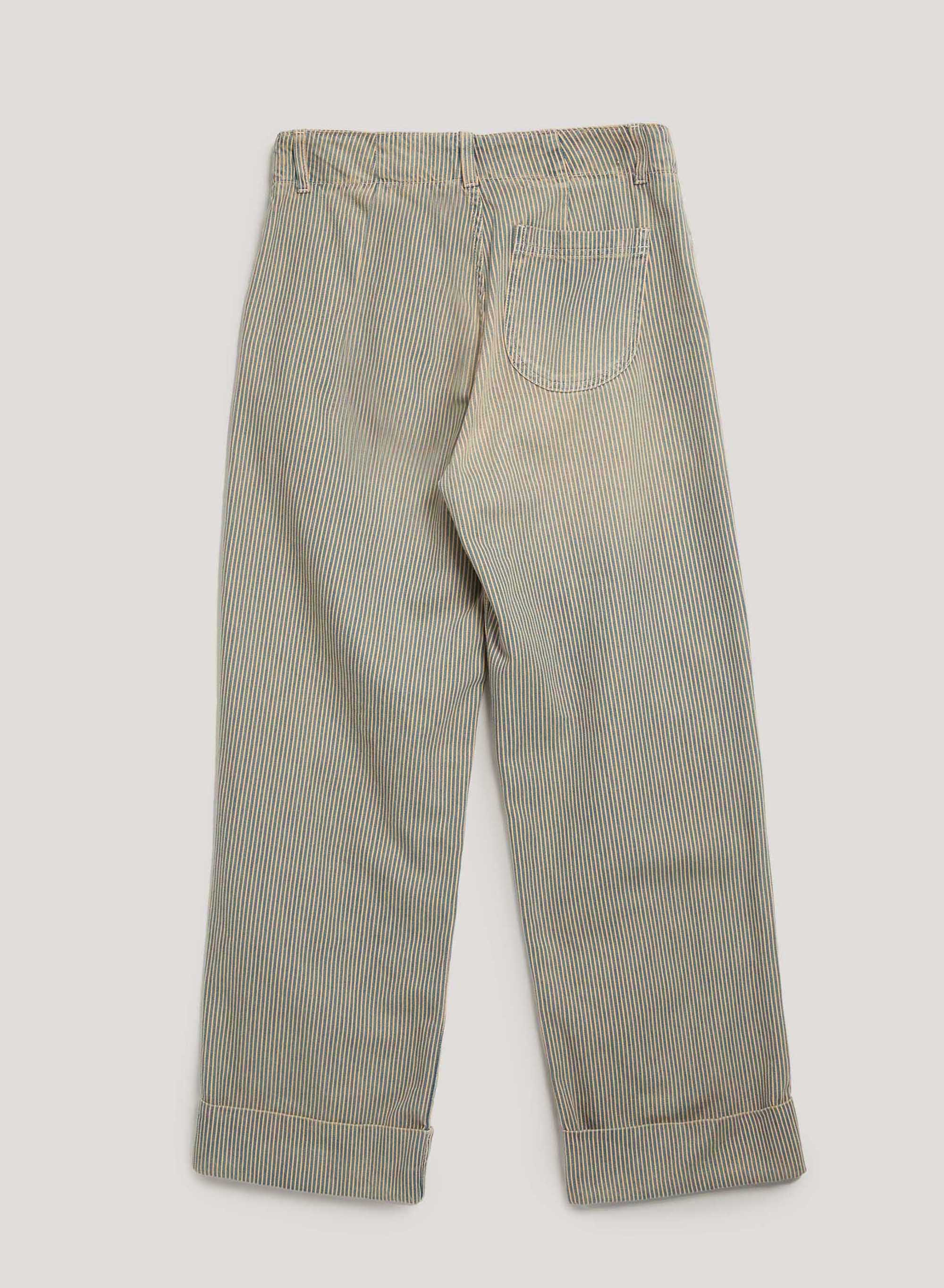 YMC - Sailor Trouser - Blue Multi-Jean-Q4WAC