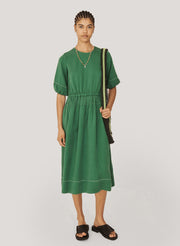 YMC - Garden Dress - Green-Robes-Q1WAB